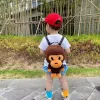 Сумки милая плюшевая детская сумка для обезьян