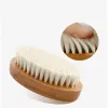 Ensemble Baby Bloen Hair Brush and Peigl Set Movet de bain de massage de nouveau-né Masseur de tête infantile