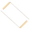 Detector Rod Copper Probe Metal Probing Tool Portable Shareable Wood Handle 2 Sticks Bronze Practical