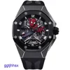 Ap clássico assistir relógio Royal Oak Concept Series 26631io Manual Mechanical Mechanical Mens Painel de Titânio de 42 mm com cartão de garantia