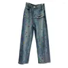Jean en jeans pour femmes jean 2024 pantalon de jean déchiré de printemps