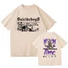 T-shirt féminin SuicideBoys G59 T-shirt Men Fashion Je veux mourir dans l'album de musique de la Nouvelle-Orléans Hip Hop T-shirts Streetwear Harajuku 240423