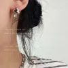 Pendientes de tachuelas Corea Cobre Copper Coli -Couscon for Women Fashion Hip Hop Punk Geométrico 90S Joyería estética Regalos