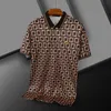 24ss Mens Polo Shirt Designer Shirts Embroidery Lapel Short-sleeved Tshirt Men Business Casual Pullover Soprt Tee 3xl