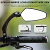 Tillbehör West Cykling Universal Bike Rearview Mirror 360 graders Justerbar bakspegel Spegel Cykling Tillbehör Cykelstyrning