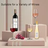 Des verres à vin rouge fixent le ménage de 1,5 L carrière et 320 ml de gobelet de verre de style européen luxueux 240419