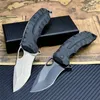 4 모델 kiku xr lte mini flipper 폴딩 나이프 2.83'cts-xhp satin plain blade natural linen micarta 핸들 미니 실외 사냥 하이킹 포켓 나이프 3300