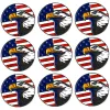 AIDS 9 PCS TRAPALER SET GOLF Ball Marker Magnetic Hat Clips Balls Alloy Mark Sport Flag Logo AIDS ACCESSOIRES ACCESSOIRES DE L'OUIL