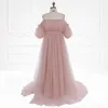 Party Dresses Elegant Off Shoulder Prom Dress for Po Shoot Pography Gown Outfits YW231105