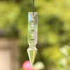 Декоративные фигурки 100 мм Rocke Arrow Crystal Prism Suncatcher Стеклянная подвеска для подвесной люстры запасные части солнечный свет