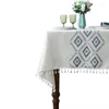 Table Cloth Tablecloth Linen Cotton Decorative Cover For Dining Party Wedding