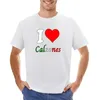 Men's Polos I Love Calzone Italian T-shirt Boys Animal Print Quick Drying Mens Graphic T-shirts