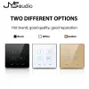 Amplificatore 2 canale 20w Classe D nel muro Amplificatore Audio touch screen Bluetoothcopatibile Smart Home Theater Cinema System Radio Aux