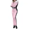 Sets 2024 Women New Ski Suit de esquí de invierno Sports Outdoor Soportsu Tarmon Water Impermeable Snowboard Sports Sports Sports Sports Skiing Suites