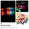 Body Paint 8 PCS fluorescerande ansiktsfärg Makeup Kroppfärger Glöd i den mörka färgen för Masquerade D240424