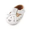 First Walkers Baby Girls zapateros Moccasins Botto suave de goma no deslizante bota para niños pequeños