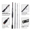 Goture Xect Spinning Fishing Rod Carbon Fiber MH/M Power 1,98-3m Spinning Casting Lure Rods 4 Sections Travel Rod Carp Fishing 240415