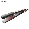 Straighteners Sokany Ceramic Glazed Ceramic Panel No Damage Hair Professional Hair Straightener 110240v