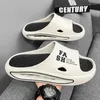 Sandals Men pour hommes extérieurs Slippers Anti-wear Home Slipper for Men Sports Soft Now-Slip Fashion Footwear masculin