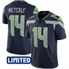 Jaxon Smith-Njigba DK Metcalf Football Jersey Devon Witherspoon Kenneth Walker Geno Smith Tariq Woolen Tyler Lockett Bobby Wagner Marshawn Legacy Replica Jersey