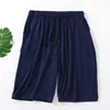 Herren Shorts Modal Summer Thin Quarter Home Lose Casual Sleeping Hosen Strand