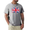 Men's Polos British Flag Distressed UK T-shirt Great Britain England Customs Summer Clothes Men Graphic T Shirts