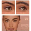 Versterkers multifunctionele wenkbrauwborstel met 6 kleuren wenkbrauwen crème natuurlijke concealer vierkante oog wenkbrauwen make -up borstels voor vrouwen wenkbrauwgel