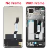 Skärmar 6.67 "IPS LCD för Xiaomi Mi 10T Pro 5G LCD Display Pekskärm Sensor Digiziter Assembly Byt ut för Xiaomi Mi 10T med ram