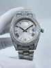 Montre-bracelets Watch de 41 mm - Diamant Roman Face Roman Calendrier Mouvement mécanique Luxury