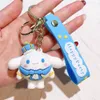 Wholesale Keychain Cute Kuromi Pvc Doll Key Chain Cartoon Anime Backpack Pendant Car Keyring Accessories Kids Gift