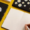 A5 Söt Little Daisy Flowers Notebook Journal Pu Leather Notepad Agenda School Stationery Present Student leveranser 240409