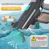 Giocattoli per pistola completamente automatica elettrica a fuoco continuo per pistola per pistola per pistola estate gioca d'acqua per adulti con luci design acqua pistola toysl2404