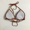 Designer di costumi da bagno femminile 2023 Summer Nuovo biancheria da cinghia di bikini sexy in bikini+set di dopamina per inframobilità con scatola G3Y6