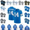 Custom Football Jersey Hendon Hooker Jared Goff Amon-Ra St. Brown David Montgomery Jahmyr Gibbs Reynolds LaPorta Sanders Joseph Houston Anzalone 4XL Women Youth