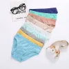 Sous-vêtements 12pcs / lot Solids Colours Briess Briefs Underswear Baby Inner Wear Pantes 212 ans