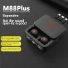 Наушники M88 Plus Tws Bluetooth Hearset Hifi Stereo Music Беспроводная шумоподавляя наушники Slide Sport