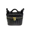 Tasche Tasche Echtes Leder kleiner Box Make -up -Tasche Neue handgefertigt gewebt vielseitig ein Schultereimer Quadratschachteltasche Cowhide Womens Bag