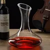 1700 ml huishouden rode wijn trompet kristal glas decantaar potbalk gier met handgreep premium verdikte karaf 240419