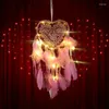 Dekorativa figurer Metal Floral Hoops Heart Wreath Macrame Rings Wall Hanging Crafts For DIY Wedding