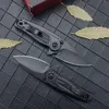 Spoke 1313 Pocket Knife 420 Rostfritt stålhandtag med Blackwash Coatin Blade Camping Folding Knife