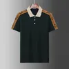 Designer populaire Polo Shirt Summer Men Shirts Broidered Lettres Luxury Men's Casual Polo Business Tee Angleterre Chemises de style Angleter