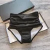 Bikini Beach Bikini Bikini Black Top a due pezzi Set da bagno da bagno Luxury Swimsuit Designer High Waist Beach abbiglia