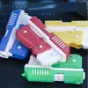 Gun Toys Soft Bullet Pistol Toy Guns Folding Gun Manual Plastic Shooting Model With Bullets For Children Adults Outdoor Gamesl2404