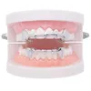 Brettri hip-hop irregolari adatti a uomini e donne 18k oro placcato Halloween Vampire Denta Accessori