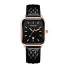 Square Women's Watch Großhandel Leisure Live Quartz Diamonds Muster Belt Watch Calendar Watch Women Frauen