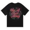 メンズTシャツハイストリートファッションヘルスタークリエイティブファン凝視アイプリントダブルヤーンカジュアルショートスリーブTシャツ男性と女性向け