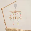 3 PC/Set Stars and Moon Baby Crib Remote Mobiles Rattles Hangable Många former Roterande Bell Music Educational Toys Gifts 240418