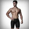 Men's Swimwear Copozz New Men Swim Suit Waterproof Square Leg Elastic Swimwear Surfing Beach Swimming Trunks Short Brief Summer (Long Choice) d240424