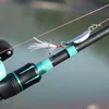 Sougayilang Spinning Casting Rishing Rode 1,8/2.1M Rod 4 sekcje korpus węglowego korka i Eva Rejnie ABS Rolownicę Rybołówka 240415