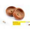 Other Home & Garden Mini Round Wooden Incense Stick Buddhist Articles Bowl Type Holder Drop Delivery Dhb5E